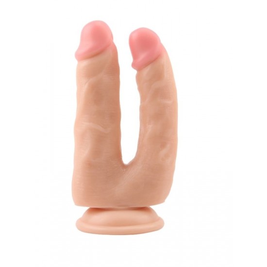 Bromeo Çiftli Kıkırdaklı Gerçekçi Dildo