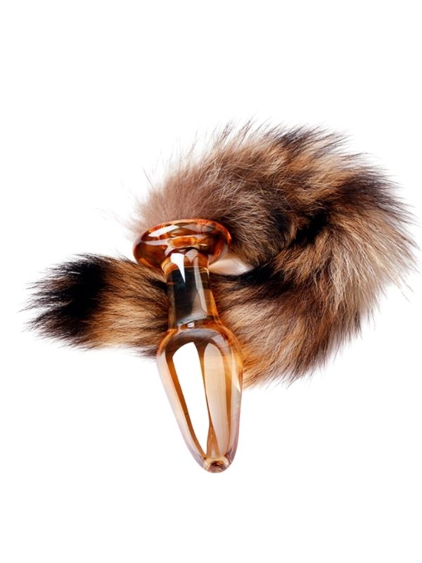 CENSAN Cam Tilki Kuyruklu Anal Plug