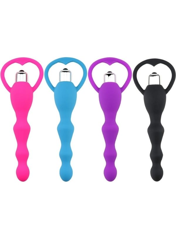 Censan Carmine 10 Modlu pleasure silicone beads vibratör