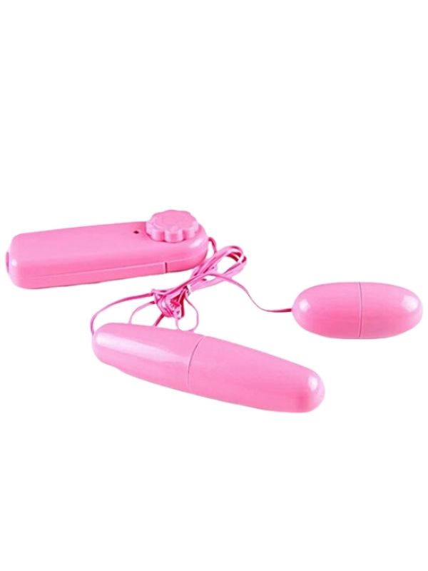 CENSAN Çiftli Pembe Kumandalı Yumurta Vibratör