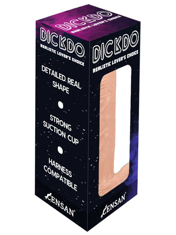Censan Dickdo Gerçekçi Testisli Dildo Penis 24cm