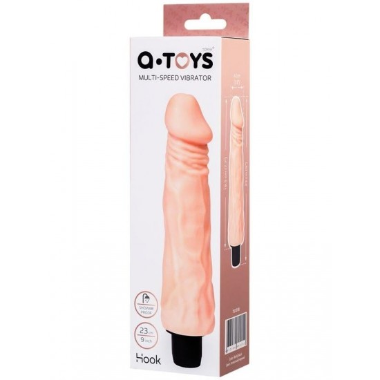 Censan Hook Realistik Dildo TPE Ten  23 cm