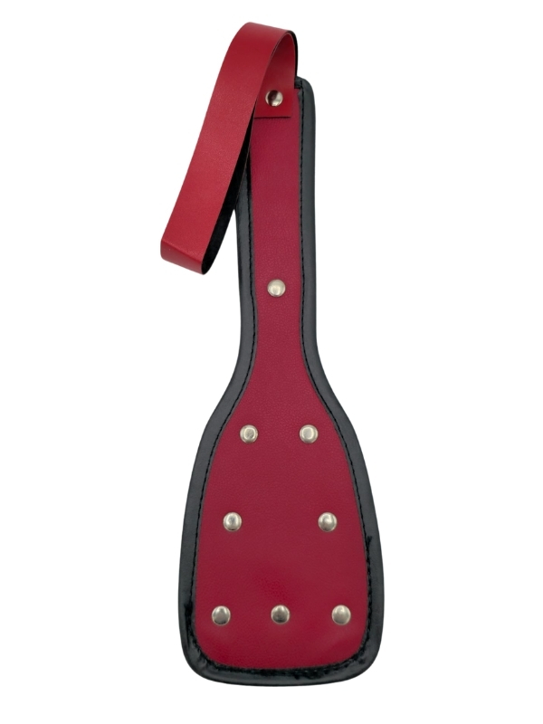 Censan Kırmızı Deri Şaplak