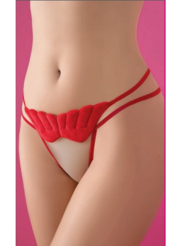 Censan Özel Bölgesi Açık Melek Kanadı Detaylı Tek Külot