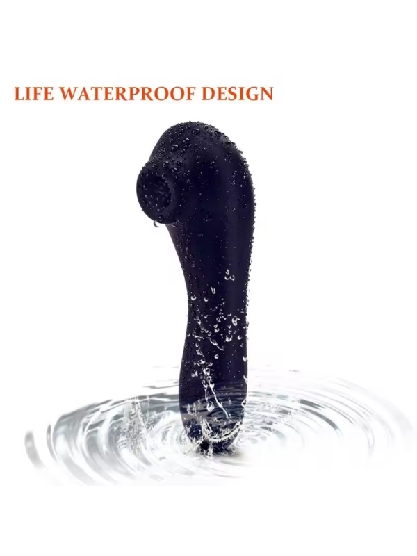 Censan Siyah Klitoral emiş vibratörü