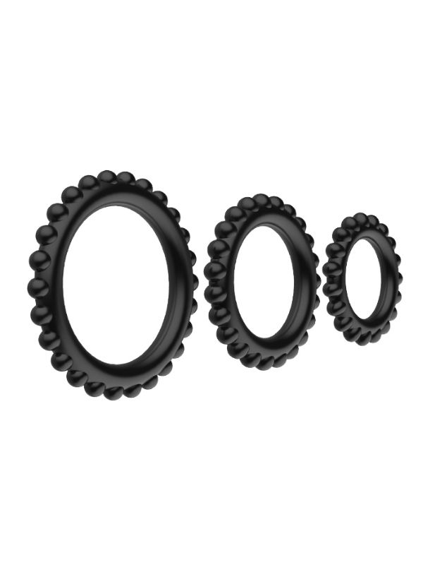 Censan Titan 3&apos;lü Tırtıklı Penis Halkası