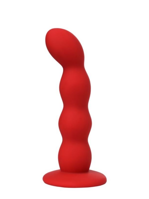 Censan ToDo Favorite Anal Plug Silikon Kırmızı 13 cm  2,8 cm