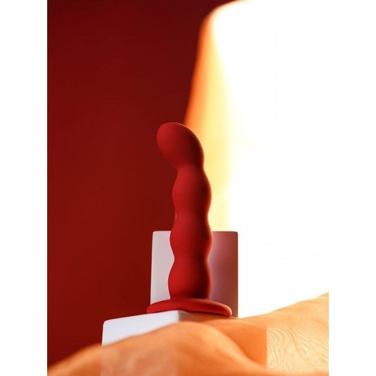 Censan ToDo Favorite Anal Plug Silikon Kırmızı 13 cm  2,8 cm