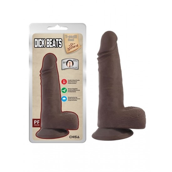 Dick Beats Melez 18cm Kıkırdaklı Gerçekçi Dildo