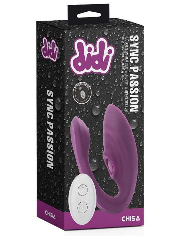 Didi Sync Passion Uzaktan Kumandalı Darbeli Vibratör