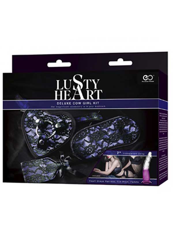 Lusty Heart Lüks Vahşi Kız Fantezi Seti