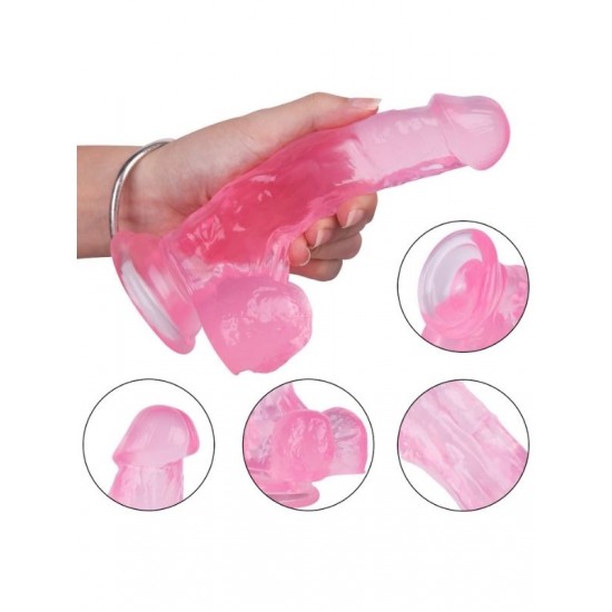 Noctis 18cm Pembe Dildo No:5