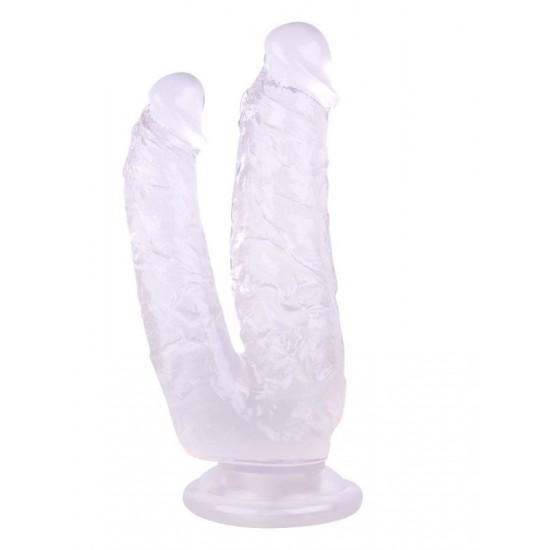 Noctis 19cm Beyaz Çiftli Dildo No:76