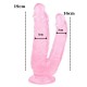 Noctis 19cm Pembe Çiftli Dildo No:76