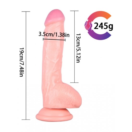 Noctis 19cm Ten Rengi Realistik Dildo No:189