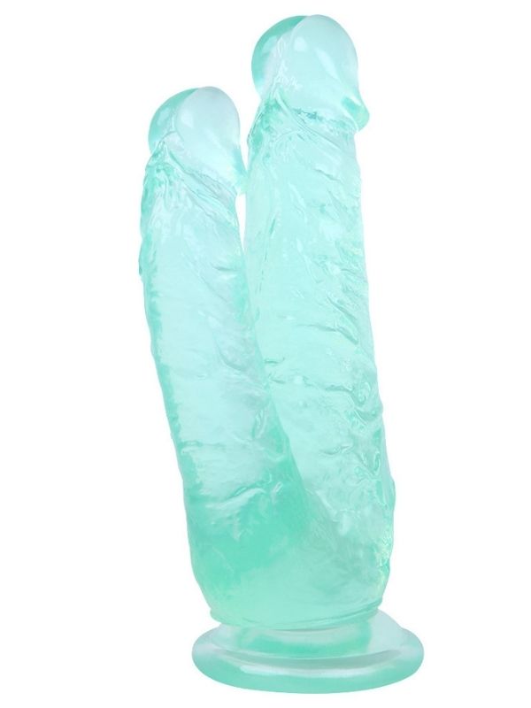 Noctis 19cm Yeşil Çiftli Dildo No:76