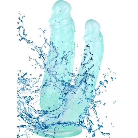 Noctis 19cm Yeşil Çiftli Dildo No:76