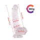 Noctis 21,5cm Beyaz Dildo No:51