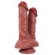 Noctis 21cm Kahverengi Çiftli Dildo No:61