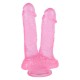 Noctis 21cm PembeÇiftli Dildo No:61