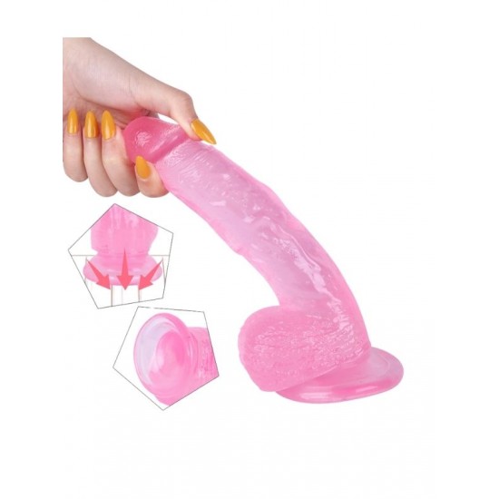 Noctis 22cm Pembe Dildo No:12