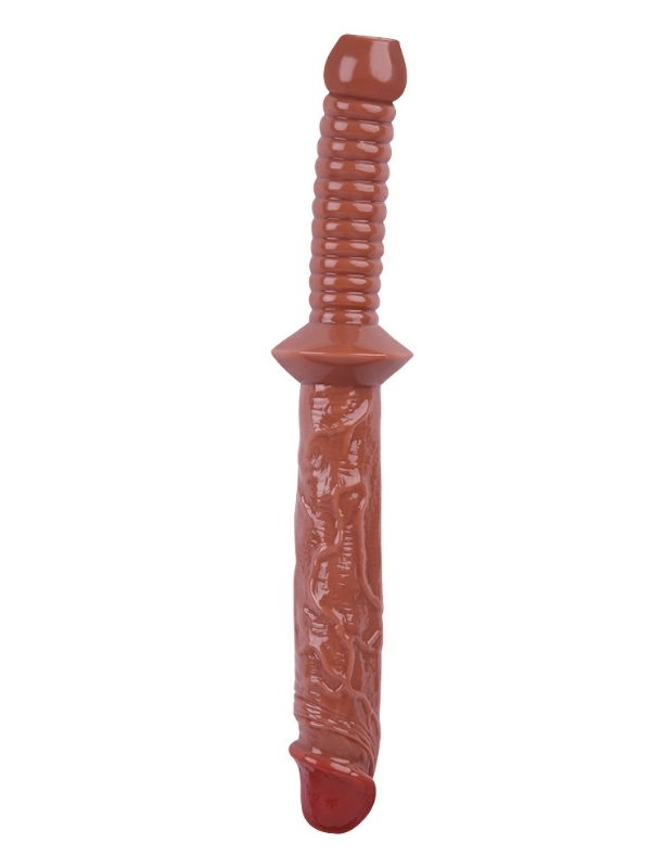 Noctis 32cm Kahverengi Realistik Kılıç Dildo No:150