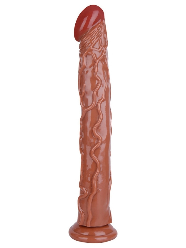 Noctis 34cm Kahverengi Realistik Kılıç Dildo No:164