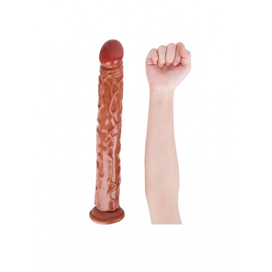 Noctis 34cm Kahverengi Realistik Kılıç Dildo No:164