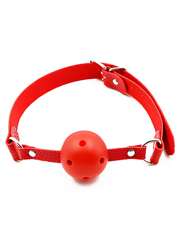 NOXXX Kırmızı Delikli Ağız Topu