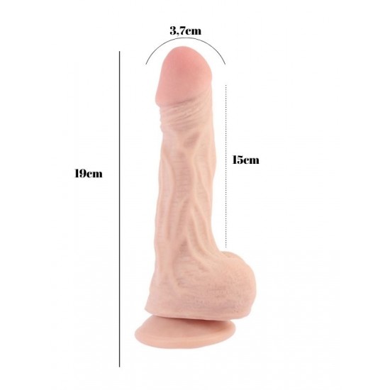 Rammer 19cm Kıkırdaklı Gerçekçi Dildo