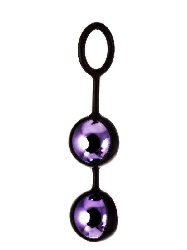 Raspy vajinal topları, ABS plastik Mor 14 cm