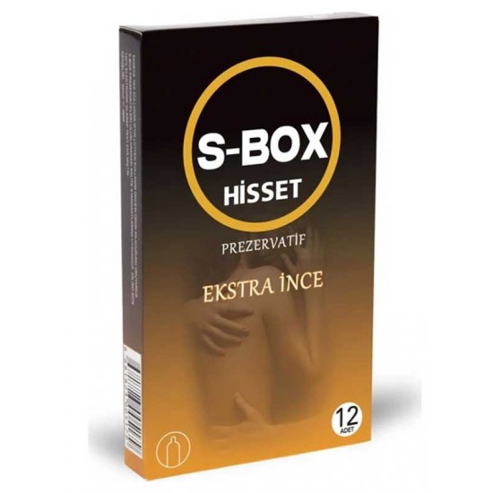 S-Box Ekstra İnce Prezervatif 12&apos;li