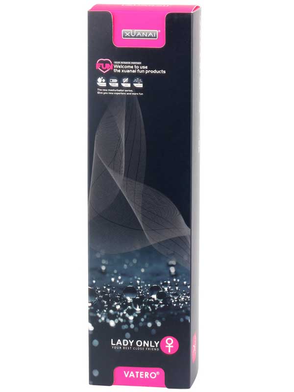 Xuanai Özel Kabartmalı Şarjlı Vibratör - Siyah Model 1