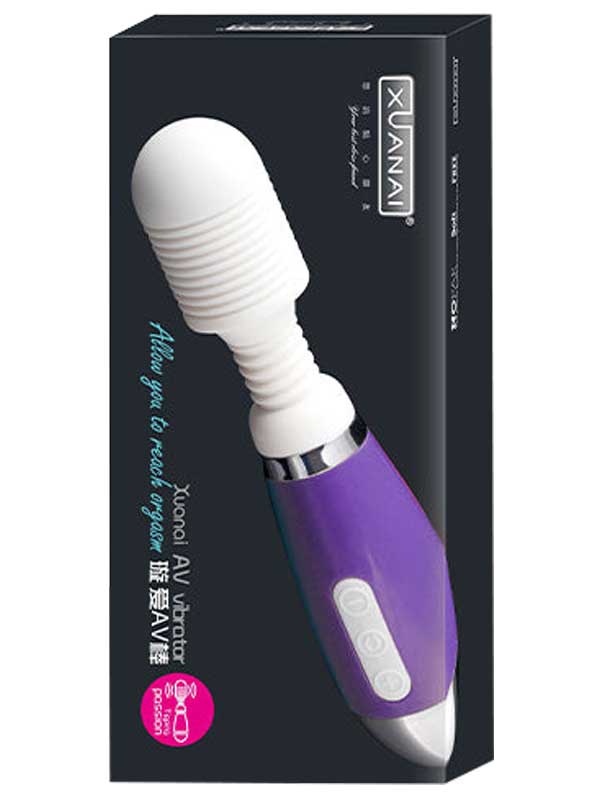 Xuanai Şarjlı Wand Masaj Aleti Vibratör - Mor